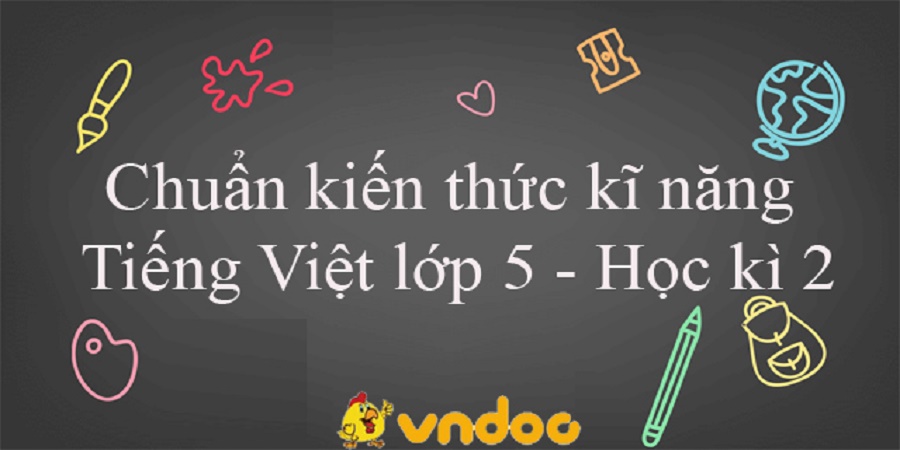 Tổng Hợp Kiến Thức Tiếng Việt Lớp 5